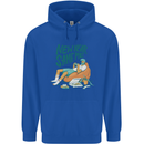 New Year Same Me Resolution Gaming Lazy Mens 80% Cotton Hoodie Royal Blue