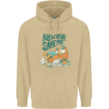 New Year Same Me Resolution Gaming Lazy Mens 80% Cotton Hoodie Sand