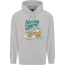 New Year Same Me Resolution Gaming Lazy Mens 80% Cotton Hoodie Sports Grey