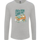 New Year Same Me Resolution Gaming Lazy Mens Long Sleeve T-Shirt Sports Grey