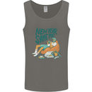 New Year Same Me Resolution Gaming Lazy Mens Vest Tank Top Charcoal