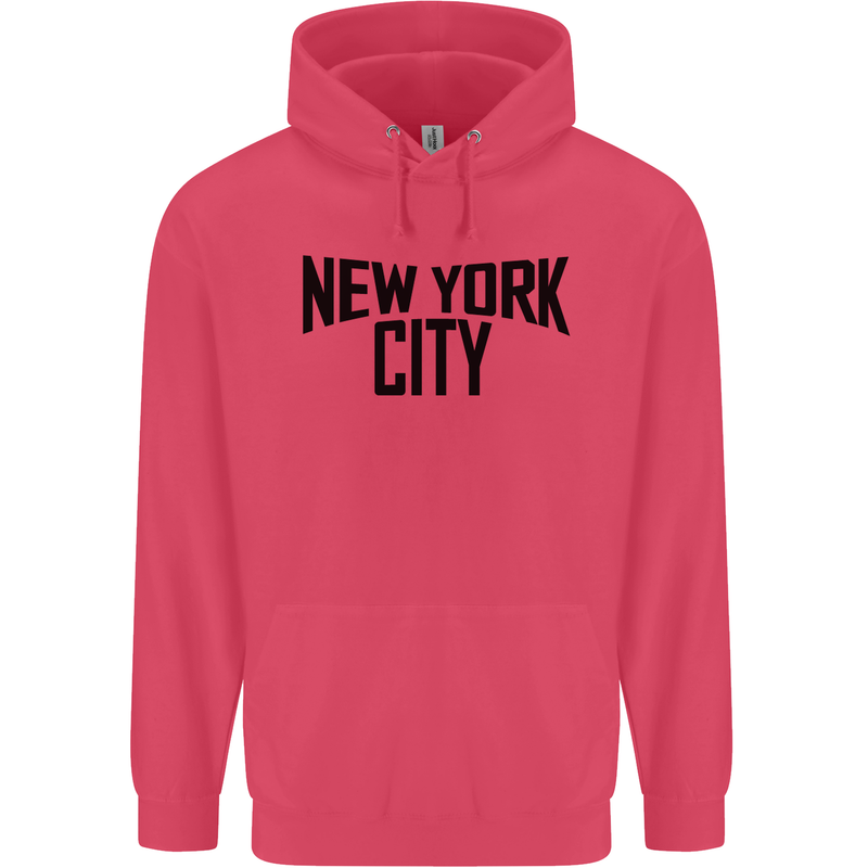 New York City as Worn by John Lennon Childrens Kids Hoodie Heliconia