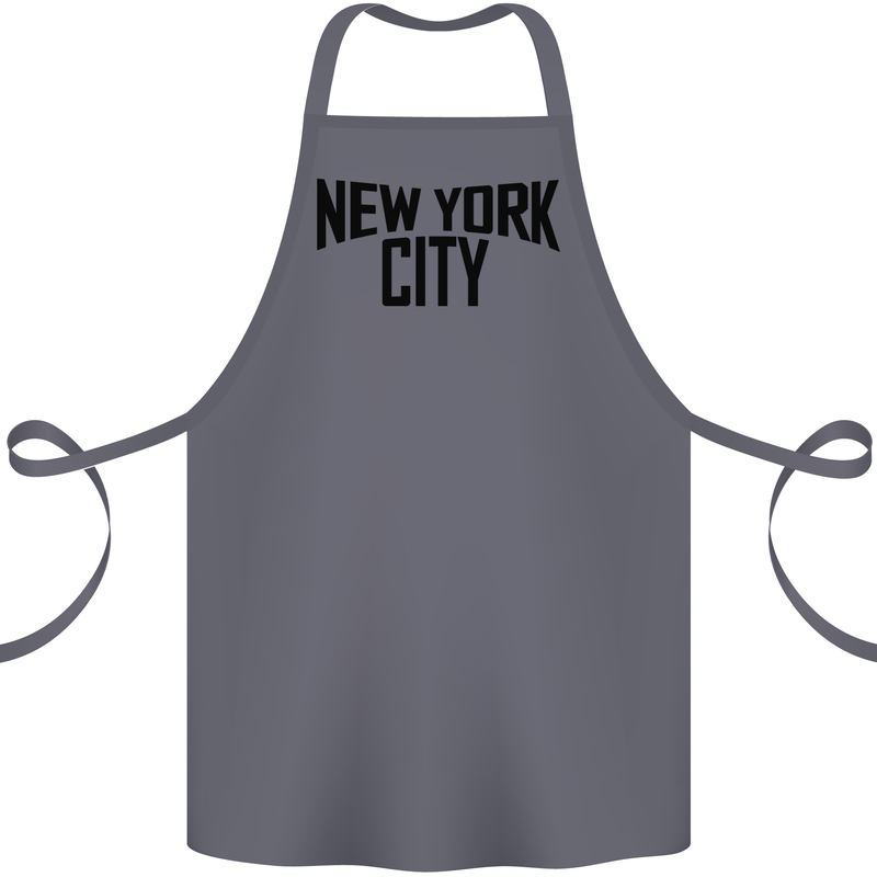 New York City as Worn by John Lennon Cotton Apron 100% Organic Steel