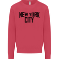 New York City as Worn by John Lennon Kids Sweatshirt Jumper Heliconia