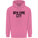 New York City as Worn by John Lennon Mens 80% Cotton Hoodie Azelea