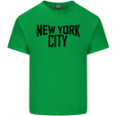 New York City as Worn by John Lennon Mens Cotton T-Shirt Tee Top Irish Green