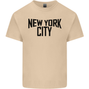 New York City as Worn by John Lennon Mens Cotton T-Shirt Tee Top Sand