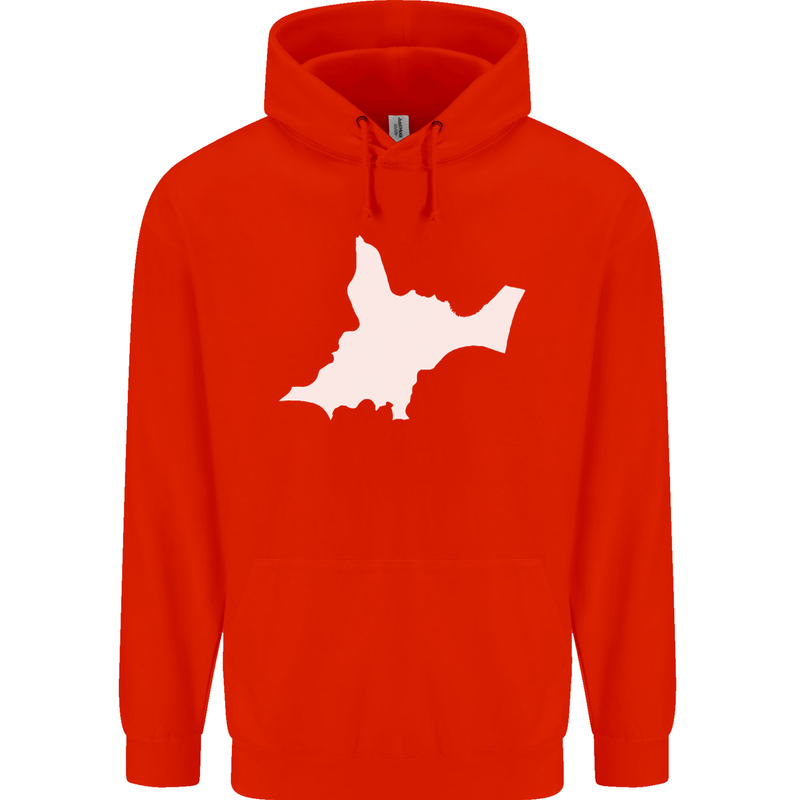 Newborn Baby Christening New Birth Mum Dad Mens 80% Cotton Hoodie Bright Red