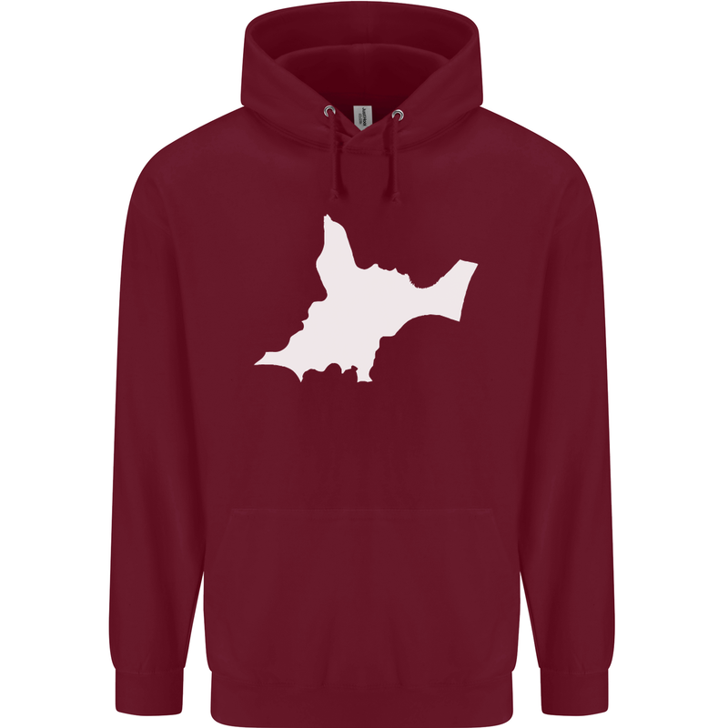 Newborn Baby Christening New Birth Mum Dad Mens 80% Cotton Hoodie Maroon