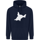 Newborn Baby Christening New Birth Mum Dad Mens 80% Cotton Hoodie Navy Blue