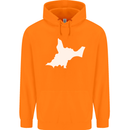 Newborn Baby Christening New Birth Mum Dad Mens 80% Cotton Hoodie Orange