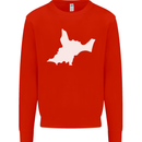 Newborn Baby Christening New Birth Mum Dad Mens Sweatshirt Jumper Bright Red