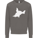 Newborn Baby Christening New Birth Mum Dad Mens Sweatshirt Jumper Charcoal