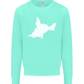Newborn Baby Christening New Birth Mum Dad Mens Sweatshirt Jumper Peppermint