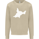 Newborn Baby Christening New Birth Mum Dad Mens Sweatshirt Jumper Sand