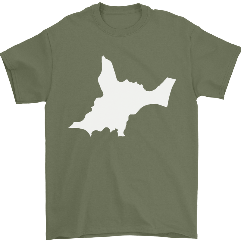 Newborn Baby Christening New Birth Mum Dad Mens T-Shirt Cotton Gildan Military Green