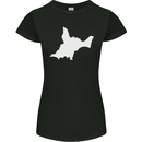 Newborn Baby Christening New Birth Mum Dad Womens Petite Cut T-Shirt Black