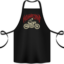 Nightmare Sprint Motorcycle Motorbike Biker Cotton Apron 100% Organic Black