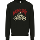 Nightmare Sprint Motorcycle Motorbike Biker Mens Sweatshirt Jumper Black