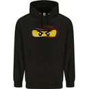 Ninja Eyes Childrens Kids Hoodie Black