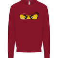 Ninja Eyes Kids Sweatshirt Jumper Red