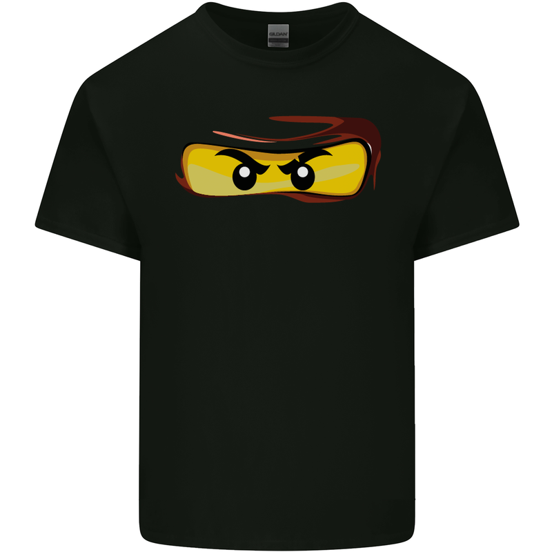 Ninja Eyes Kids T-Shirt Childrens Black