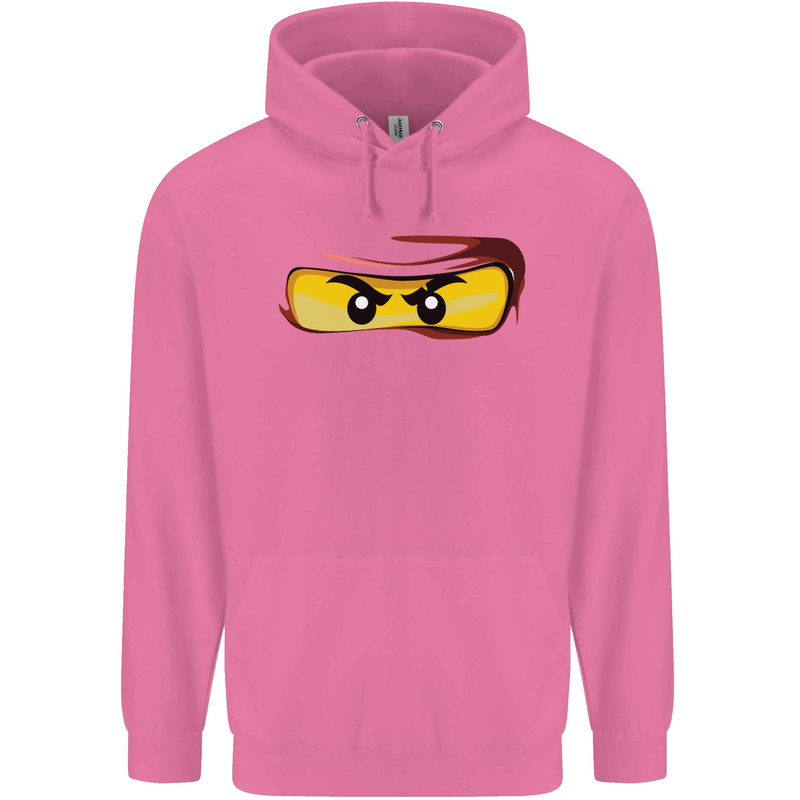 Ninja Eyes Mens 80% Cotton Hoodie Azelea