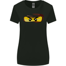Ninja Eyes Womens Wider Cut T-Shirt Black