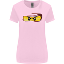 Ninja Eyes Womens Wider Cut T-Shirt Light Pink