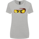 Ninja Eyes Womens Wider Cut T-Shirt Sports Grey