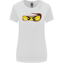 Ninja Eyes Womens Wider Cut T-Shirt White