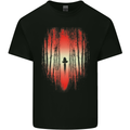 Ninja Landscape Martial Arts MMA Samurai Kids T-Shirt Childrens Black