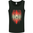 Ninja Landscape Martial Arts MMA Samurai Mens Vest Tank Top Black
