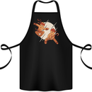 Ninjabread Men Funny Food Gym MMA Cotton Apron 100% Organic Black