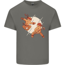 Ninjabread Men Funny Food Gym MMA Kids T-Shirt Childrens Charcoal