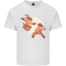 Ninjabread Men Funny Food Gym MMA Kids T-Shirt Childrens White