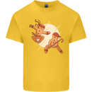 Ninjabread Men Funny Food Gym MMA Kids T-Shirt Childrens Yellow