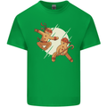 Ninjabread Men Funny Food Gym MMA Mens Cotton T-Shirt Tee Top Irish Green