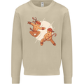 Ninjabread Men Funny Food Gym MMA Mens Sweatshirt Jumper Sand