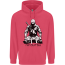 Ninjitsu A Ninja MMA Mixed Martial Arts Childrens Kids Hoodie Heliconia