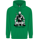 Ninjitsu A Ninja MMA Mixed Martial Arts Childrens Kids Hoodie Irish Green