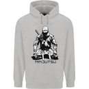 Ninjitsu A Ninja MMA Mixed Martial Arts Childrens Kids Hoodie Sports Grey