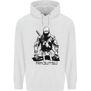 Ninjitsu A Ninja MMA Mixed Martial Arts Childrens Kids Hoodie White