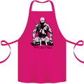 Ninjitsu A Ninja MMA Mixed Martial Arts Cotton Apron 100% Organic Pink