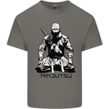 Ninjitsu A Ninja MMA Mixed Martial Arts Kids T-Shirt Childrens Charcoal