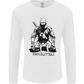 Ninjitsu A Ninja MMA Mixed Martial Arts Mens Long Sleeve T-Shirt White