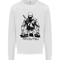 Ninjitsu A Ninja MMA Mixed Martial Arts Mens Sweatshirt Jumper White