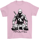 Ninjitsu A Ninja MMA Mixed Martial Arts Mens T-Shirt 100% Cotton Light Pink