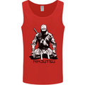 Ninjitsu A Ninja MMA Mixed Martial Arts Mens Vest Tank Top Red