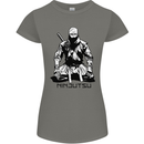 Ninjitsu A Ninja MMA Mixed Martial Arts Womens Petite Cut T-Shirt Charcoal